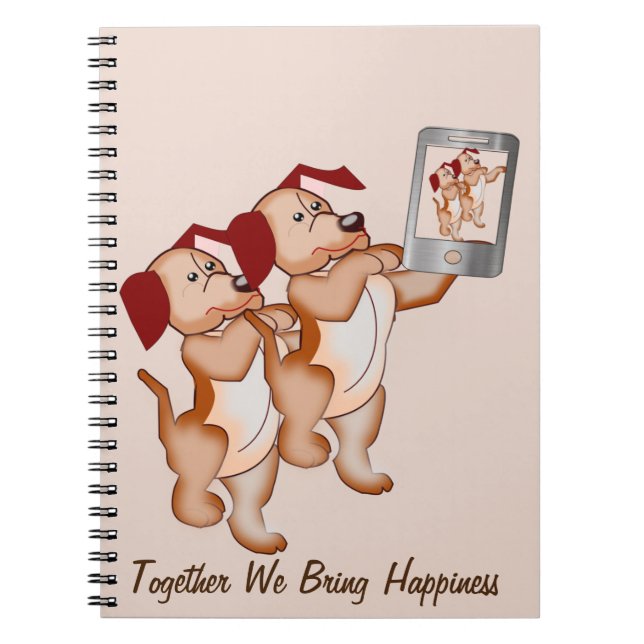 Espiral Caderno Selfie Buddies (Frente)