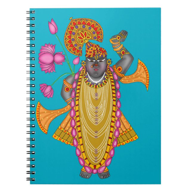 Espiral Caderno Shreenath Ji (Frente)