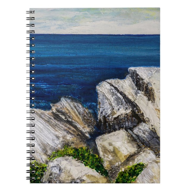 Espiral Caderno - Sobre as Rochas (Frente)