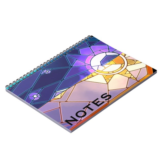 Espiral Caderno Sol e Lua (Left Side)