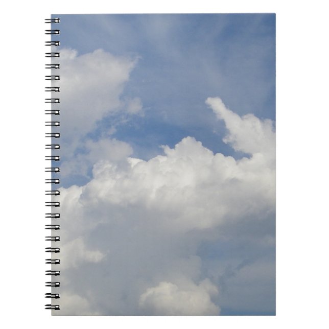 Espiral Caderno Sonhador de Nuvens (Frente)