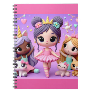 Espiral Caderno Sonhos Dançantes