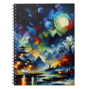 Espiral Caderno Sonhos do Lago Estelar