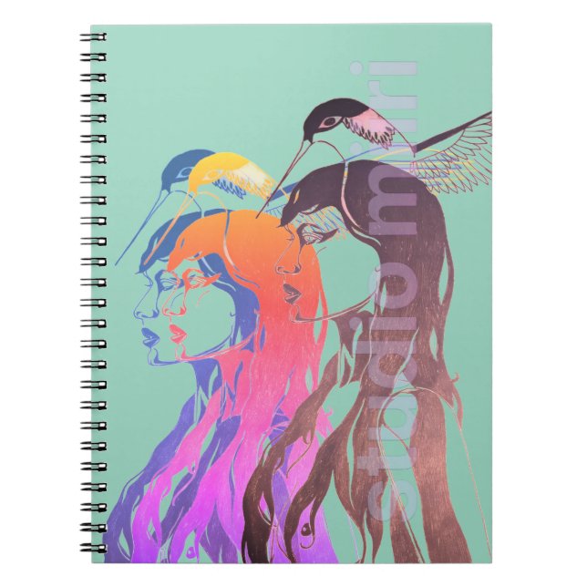 Espiral caderno studio miiri (Frente)