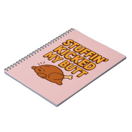 Espiral Caderno Stuffin’ Kicked My Butt