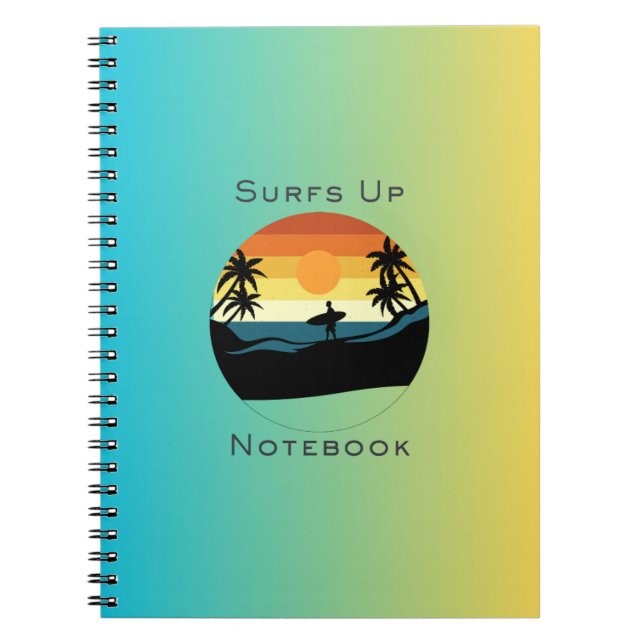 Espiral Caderno Surfando Alto (Frente)