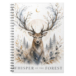 Espiral Caderno Sussurro da Floresta