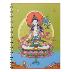 Espiral CADERNO Tara branco - mãe da longevidade