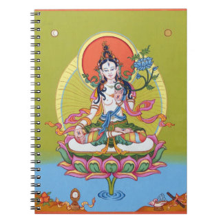 Espiral CADERNO Tara branco - mãe da longevidade