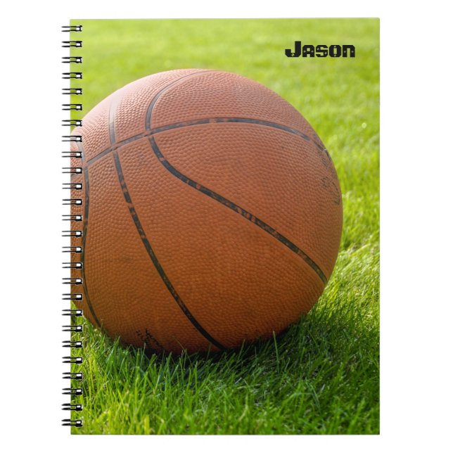 Espiral Caderno Temático de Basquetebol (Frente)