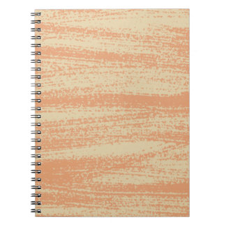 Espiral Caderno Traços de Tinta Bege