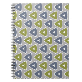 Espiral Caderno Triângulo Boho Suave