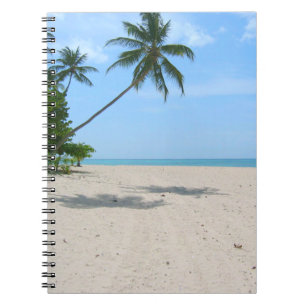 Espiral Caderno tropical da ilha