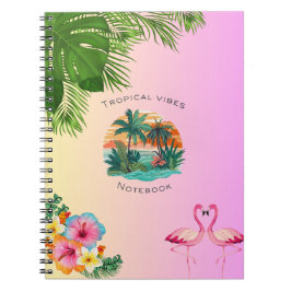 Espiral Caderno Tropical Vibes