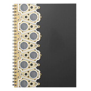 Espiral Caderno urbano do Doily