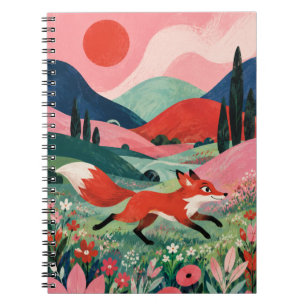 Espiral Caderno Vale da Flor da Raposa