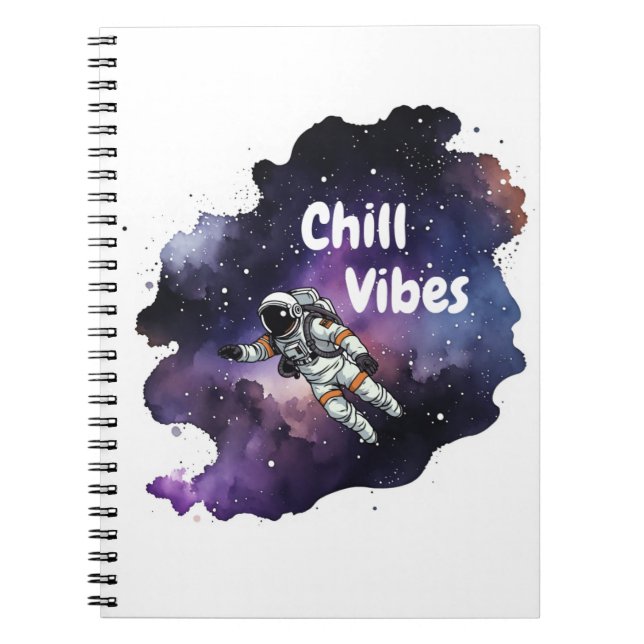 Espiral Caderno Vibrações Relaxantes (Frente)
