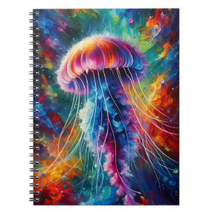 Espiral Caderno Vibrante Resplendor da Medusa