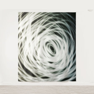 Espiral clara linear - tapeçaria