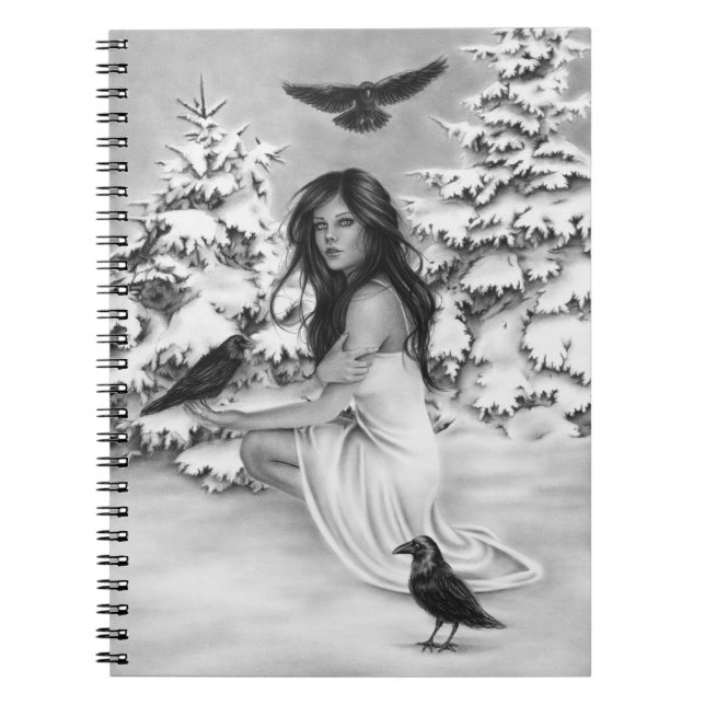 Espiral Com o caderno dos corvos (Frente)