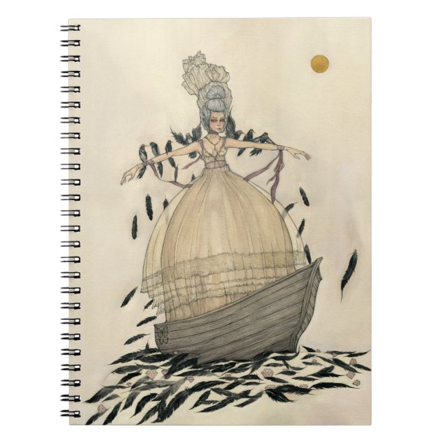 Espiral Com o véu - caderno (Frente)