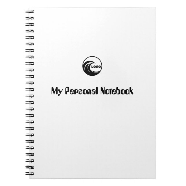 Espiral Crie seu próprio caderno simples e profissional de (Frente)