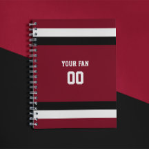 Espiral da Equipe de Futebol Vermelho e Negro