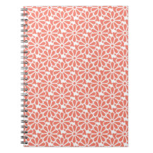 Daisy Chain - Caderno (Coral)