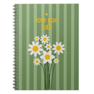 Espiral DAISY GREEN - Daisy Caderno de Muito Amor