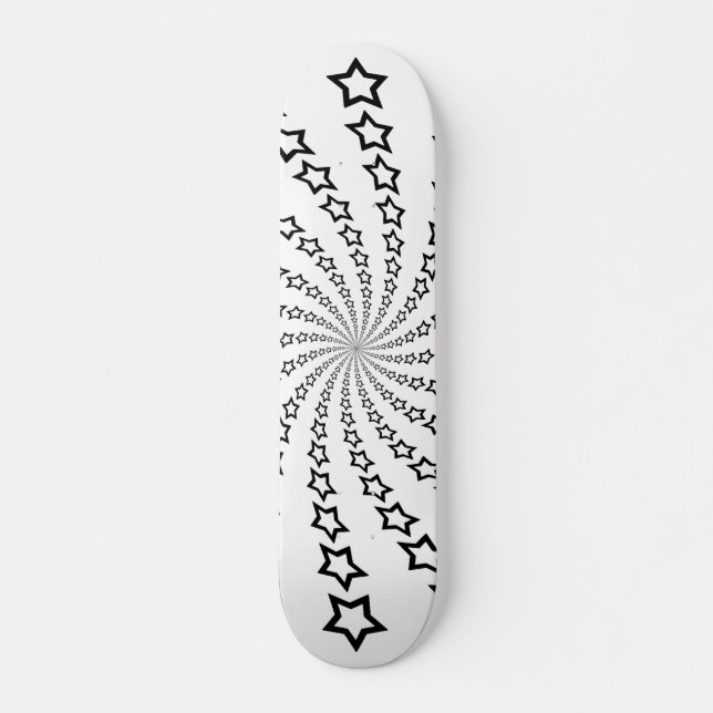 Espiral das Estrelas: Estrelas Negras: skate (Frente)