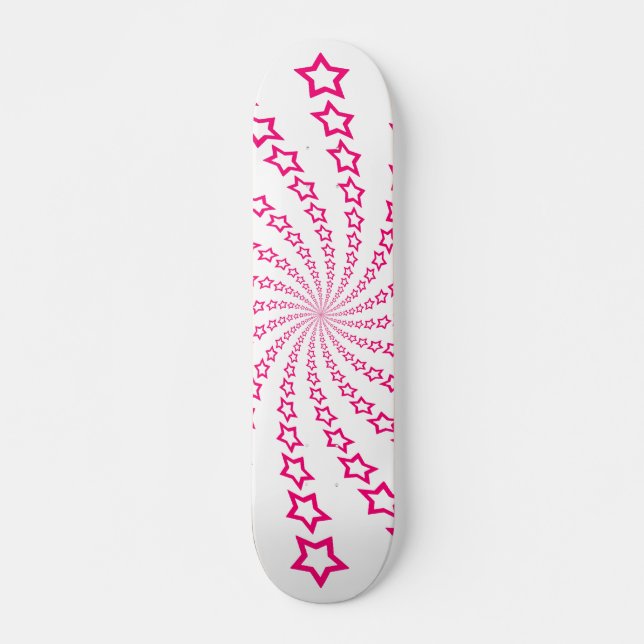 Espiral das Estrelas: Estrelas Rosa: skate (Frente)