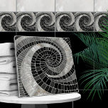 Espiral das ondas do mosaico - mármore e pérolas<br><div class="desc">Espiral das ondas do mosaico - mármore e pérolas</div>