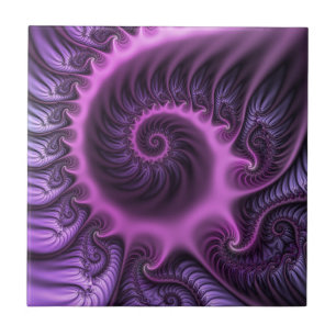 Espiral De Arte Fractal, Roxal, Rosa-Legal, vívida