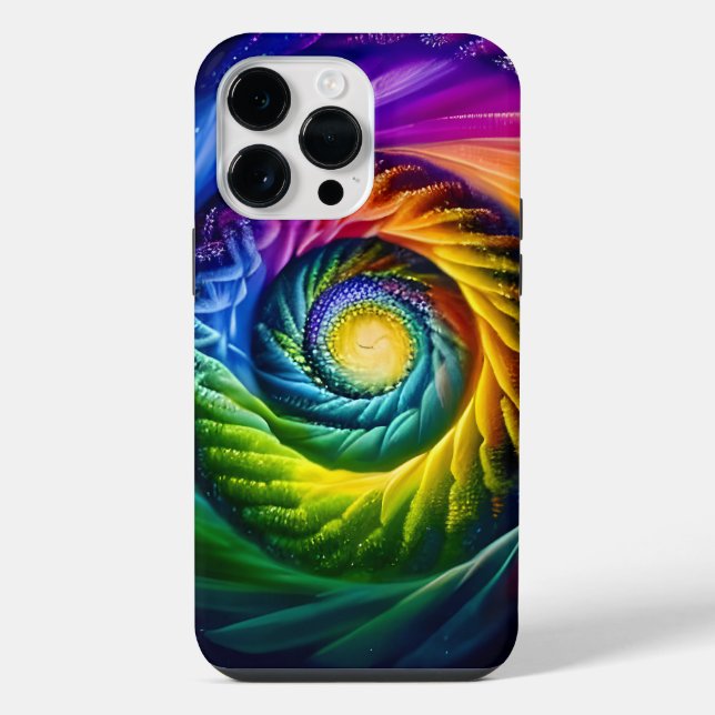 Espiral de Chuva de Cores para Fora (Verso)