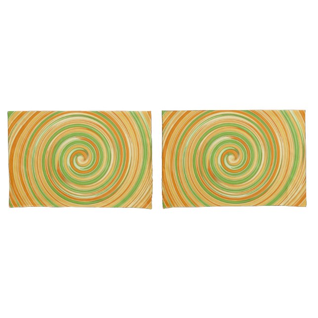 Espiral de coloridos de citros divertidos (Frente - conjunto)