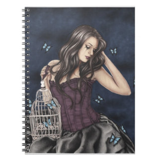 Espiral Deixando meus sonhos voam o caderno