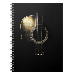 Espiral Design da guitarra acústica - o caderno do