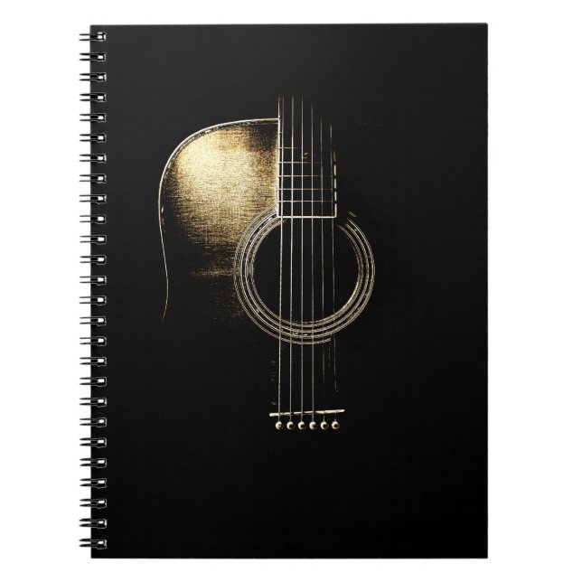 Espiral Design de Violão - Caderno do Guitarrista (Frente)
