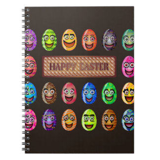 Espiral Dia de Páscoa - Caderno Clássico Feliz Páscoa