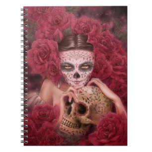Espiral Diâmetro de los Muertos Caderno