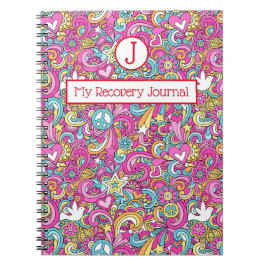 Espiral Diário de Recuperação Caderno Paz & Amor