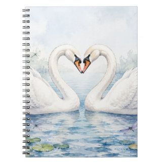 Espiral Diário dos Cisnes Caderno