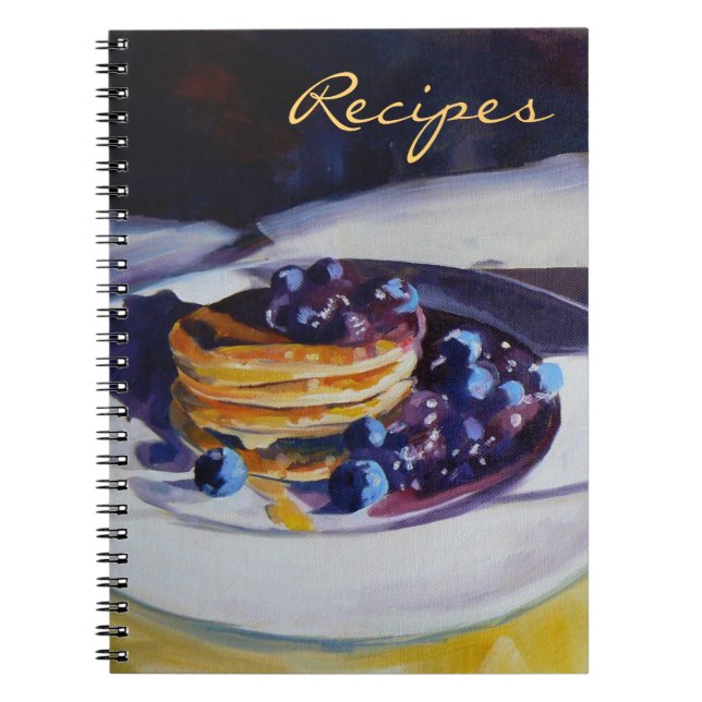 Espiral do caderno - receitas (panquecas) (Frente)