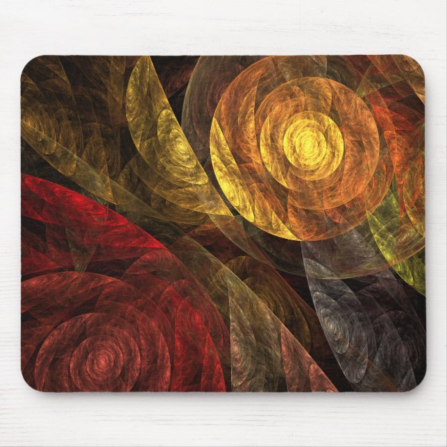 Espiral do Mousepad Abstrato (Frente)