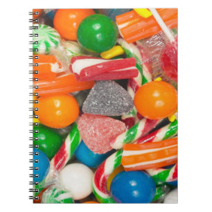 Espiral Doces misturados - caderno