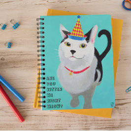 Espiral É você gatinho mim caderno