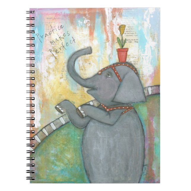 Espiral Errando se aprende caderno (Frente)