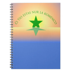 Espiral Esperanto: Apenas o caderno do começo