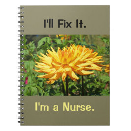 Espiral Eu fixá-lo-ei caderno que eu sou um caderno RN dos