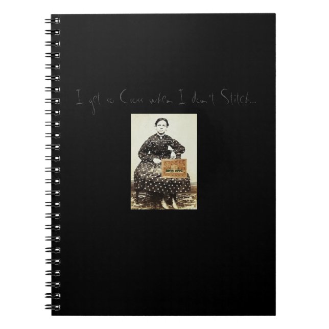 Espiral "Eu obtenho tão transversal." caderno da fazenda (Frente)